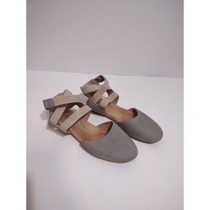 Born Women's 6 Blue Gray Gladiator Sandals F37442 CQJ17